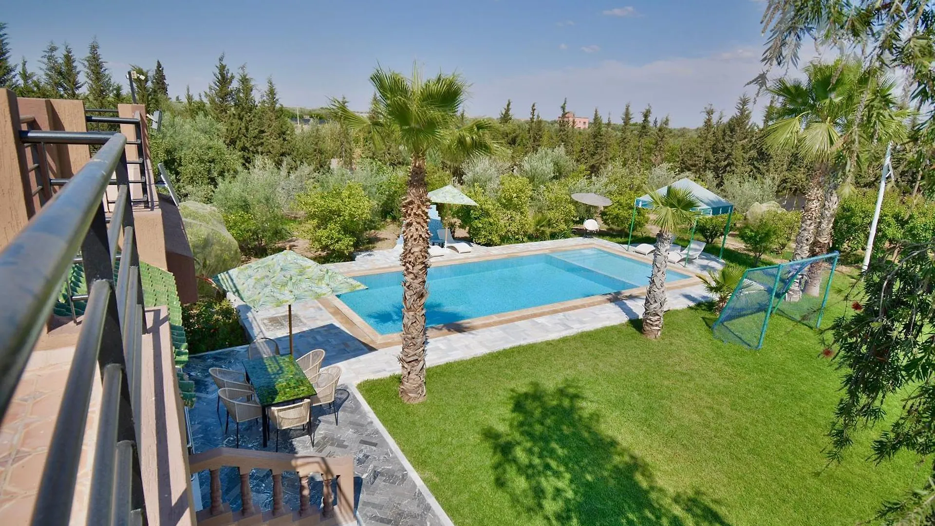 Ferme De Vacances Avec Une Grande Villa A Marrakech Marakéš 0*,