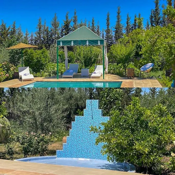 Ferme de vacances avec une grande villa à Marrakech Marrakesh