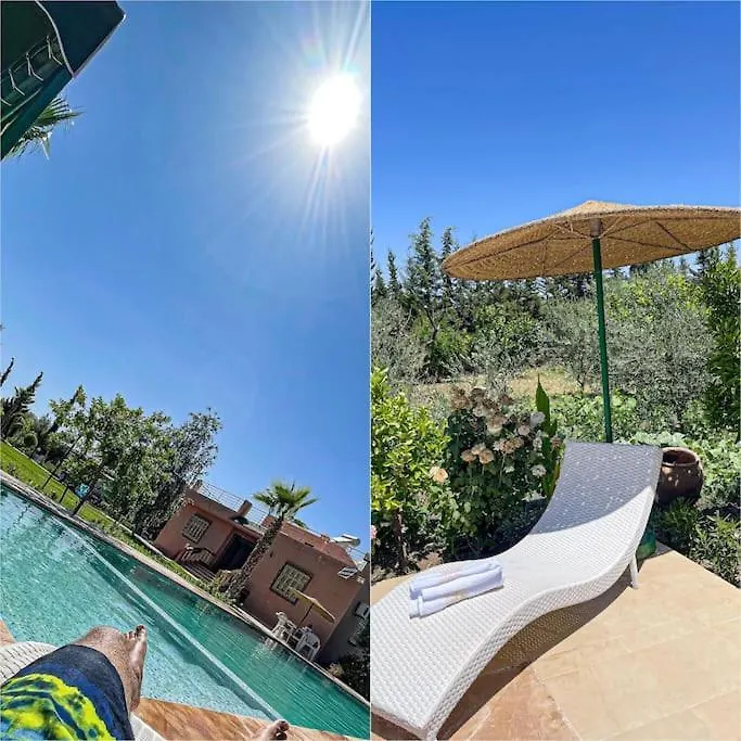 Ferme de vacances avec une grande villa à Marrakech Marrakesh