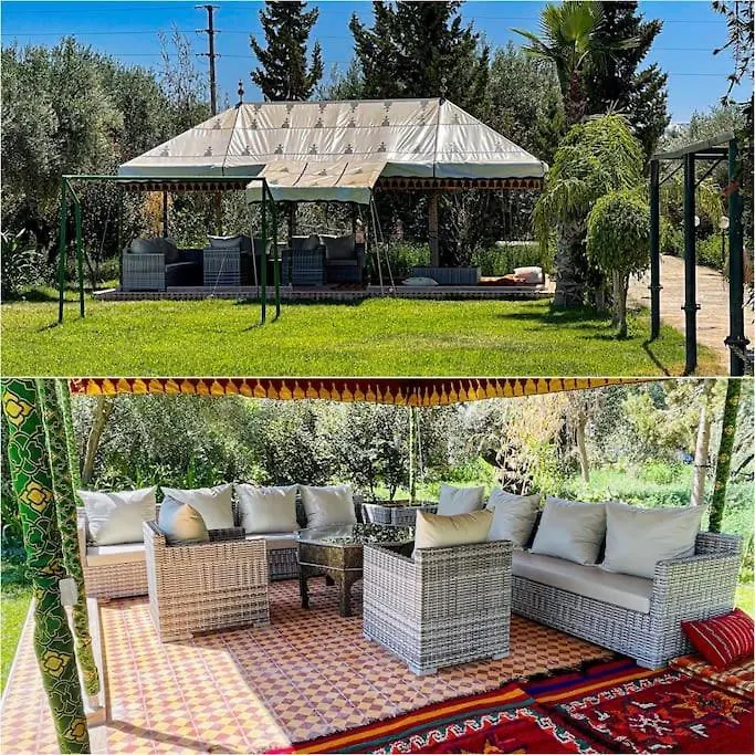 Ferme de vacances avec une grande villa à Marrakech Marrakesh